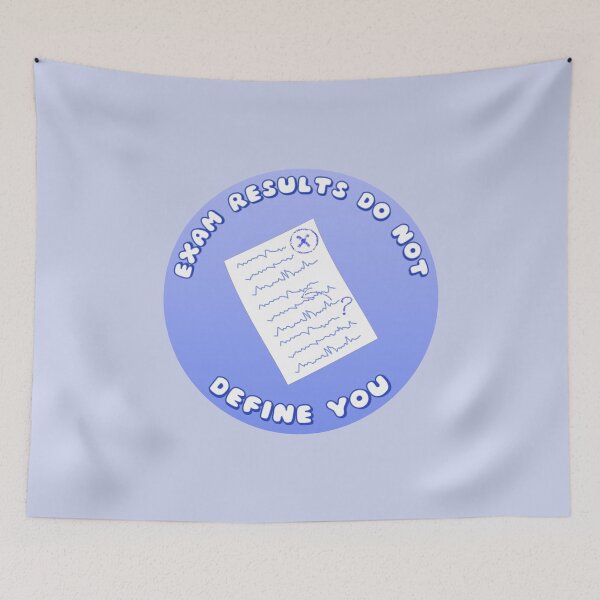 Item preview, Exam Results Do Not Define You Exam Paper Blue designed and sold by everything4eva.