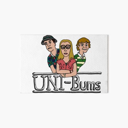 UNI-Bums Art Board Print