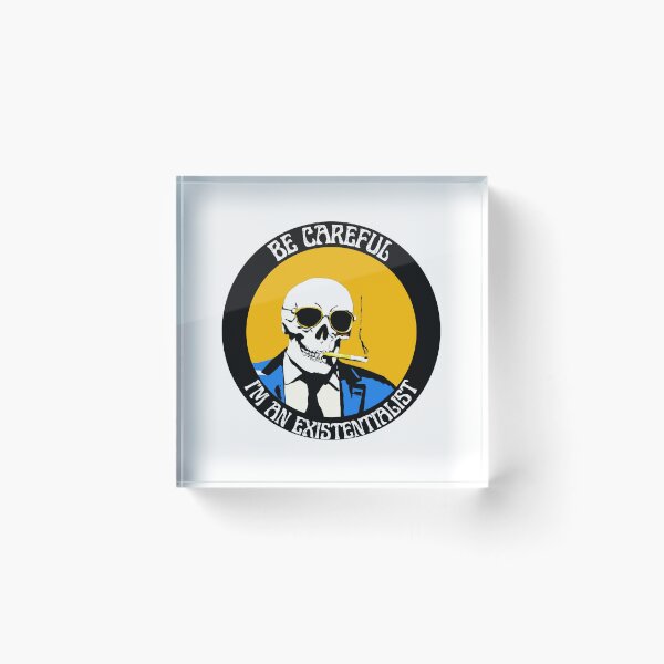 Artikelvorschau, Ich bin ein existenzialistischer Pop-Art-Totenkopf entworfen und verkauft von PVSKI.