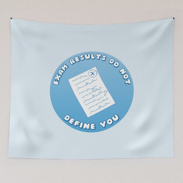 Item preview, Exam Results Do Not Define You Exam Paper Blue designed and sold by everything4eva.
