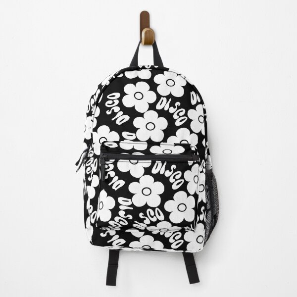 Item preview, Black And White Disco 70s Retro Flowers designed and sold by SunnyBrand.