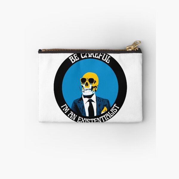 Aperçu de l'œuvre I'm an Existentialist Pop Art Skull créée et vendue par PVSKI.