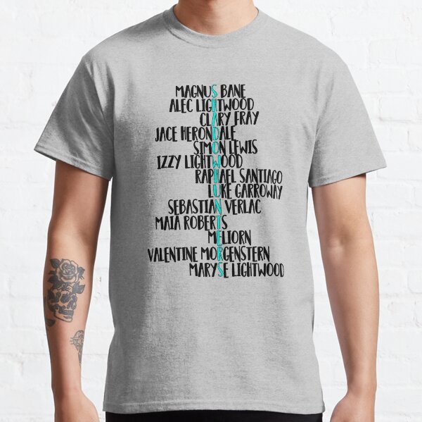 Alec Lightwood T-Shirts for Sale | Redbubble Alec Lightwood T-Shirts for Sale | Redbubble