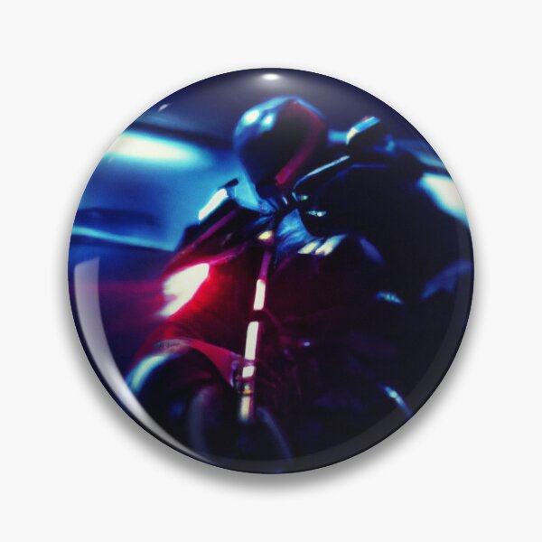 Item preview, Motorcycle Rider at night designed and sold by matuskk.