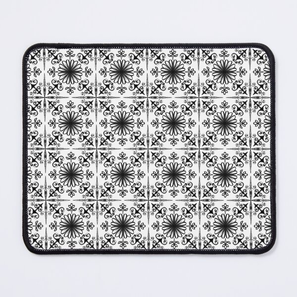 Item preview, Intricate Ironwork Style Pattern Bold Black and White Abstract designed and sold by ArticLotusShop.