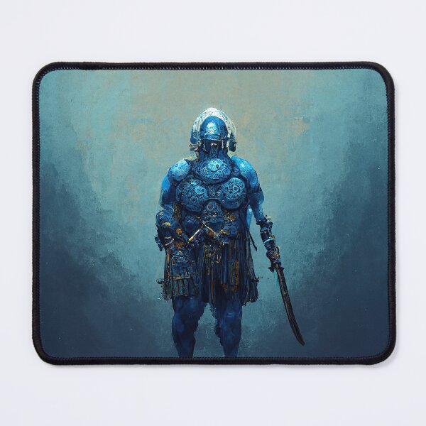 Item preview, blue ancient samurai designed and sold by IA-Power.