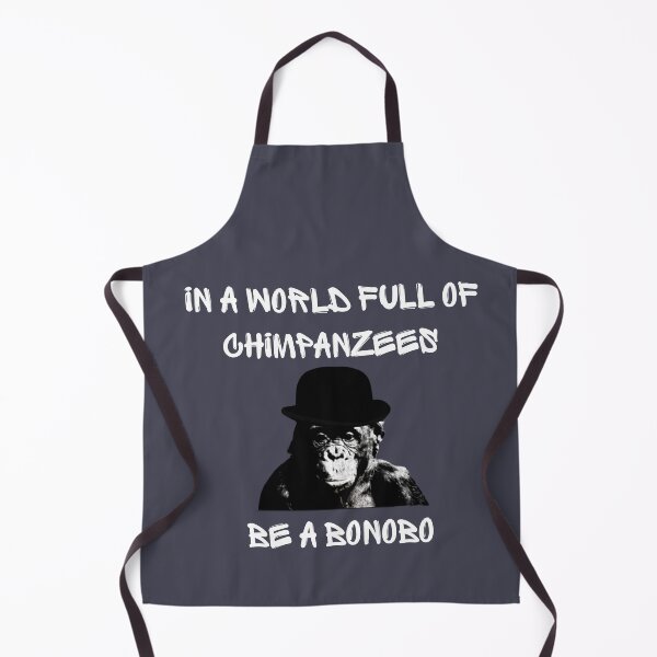 Item preview, In a World full of Chimzanzees be a Bonobo designed and sold by Endeavour-Tees.