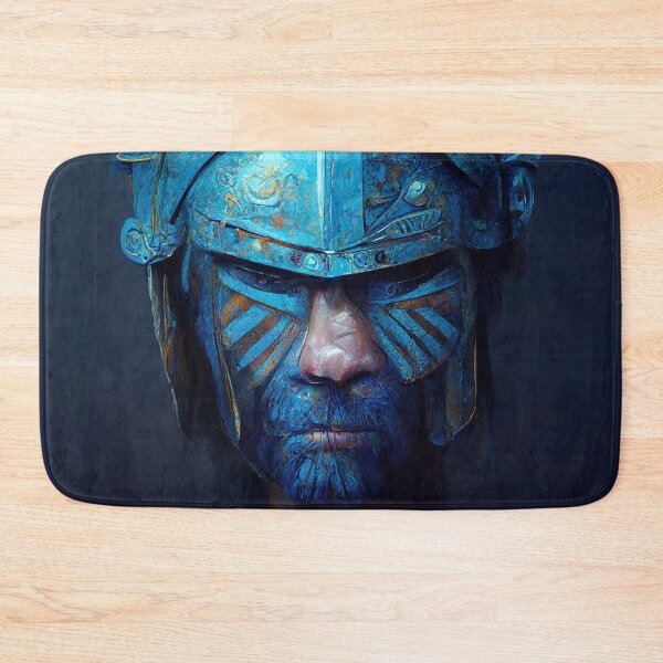Item preview, Blue Ancient Samurai Head designed and sold by IA-Power.