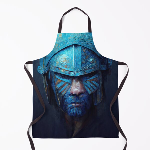 Item preview, Blue Ancient Samurai Head designed and sold by IA-Power.