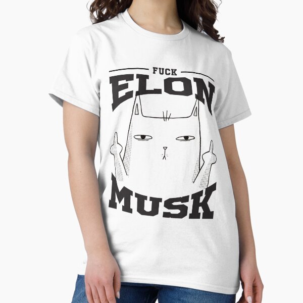 Item preview, Fuck Elon Musk designed and sold by GraphismCats.