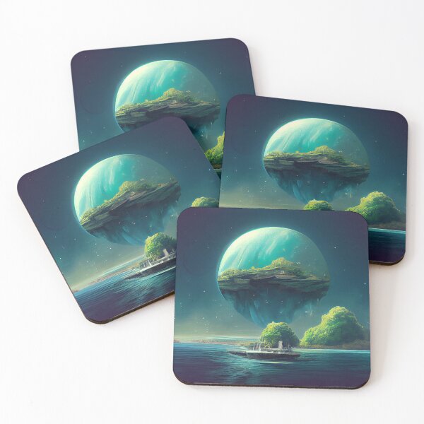 Item preview, Space Island designed and sold by VibrantStar.