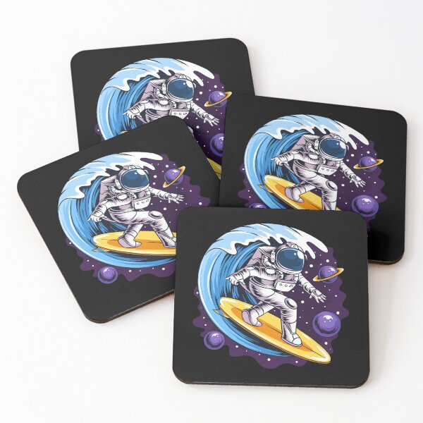 Item preview, astronaut surfboard designed and sold by mprodart.