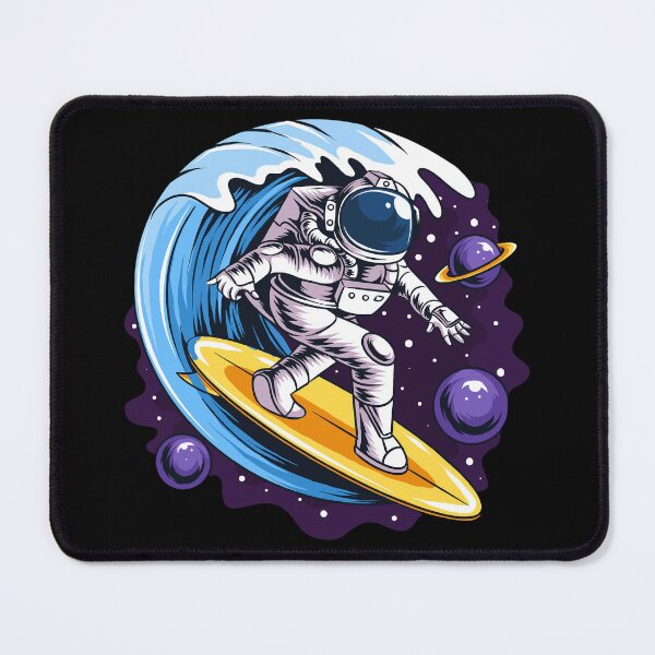 Item preview, astronaut surfboard designed and sold by mprodart.
