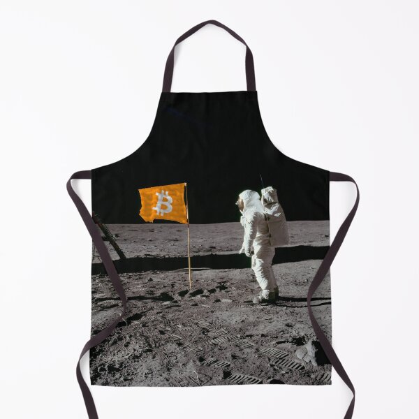 Item preview, Bitcoin Moon Landing designed and sold by AndreMonthy.