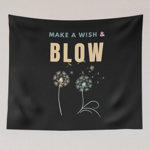 Item preview, Make a Wish and Blow #0039 designed and sold by WittyIdeate.