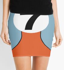 Racing Colours Mini Skirt