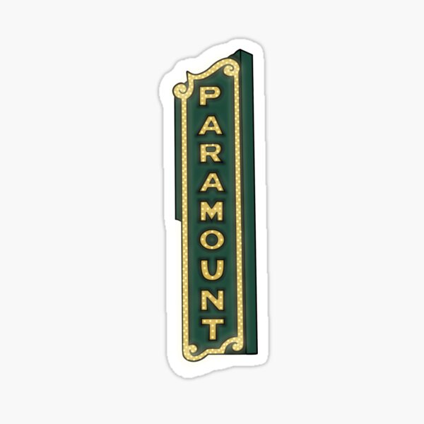 The Paramount Arts Center Sticker