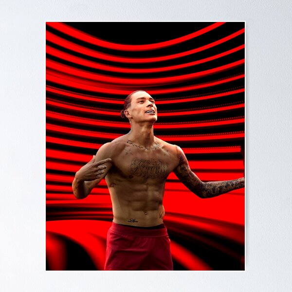 Item preview, Darwin Nunez is red designed and sold by Truefans.