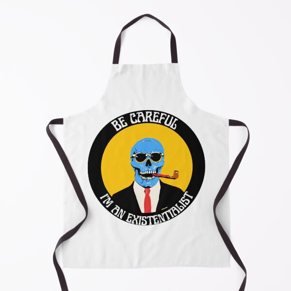 Aperçu de l'œuvre I'm an Existentialist Pop Art Skull créée et vendue par PVSKI.