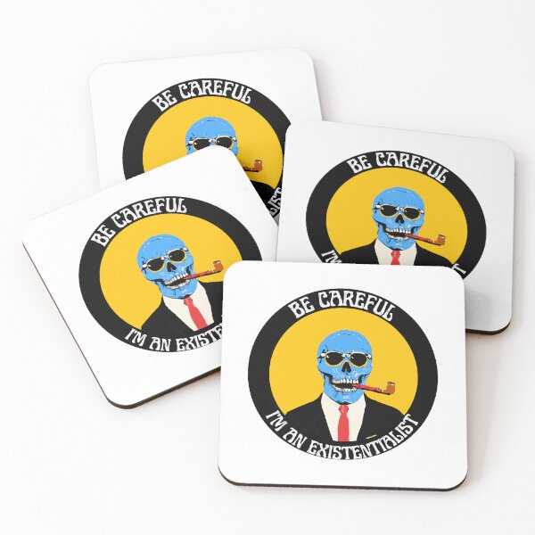 Artikelvorschau, I'm an Existentialist Pop Art Skull entworfen und verkauft von PVSKI.