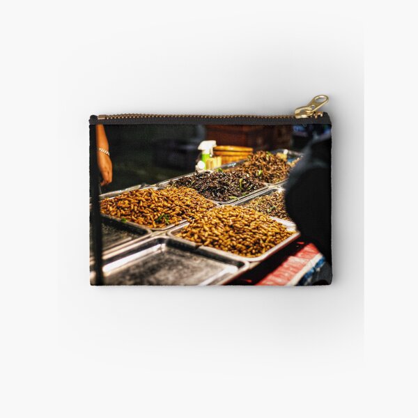 Item preview,  Fried pupae and fried insect street food shop in Thailand designed and sold by March Rider.
