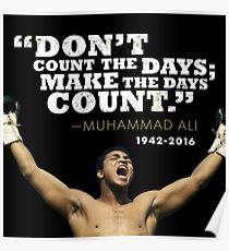 Póster Muhammad Ali