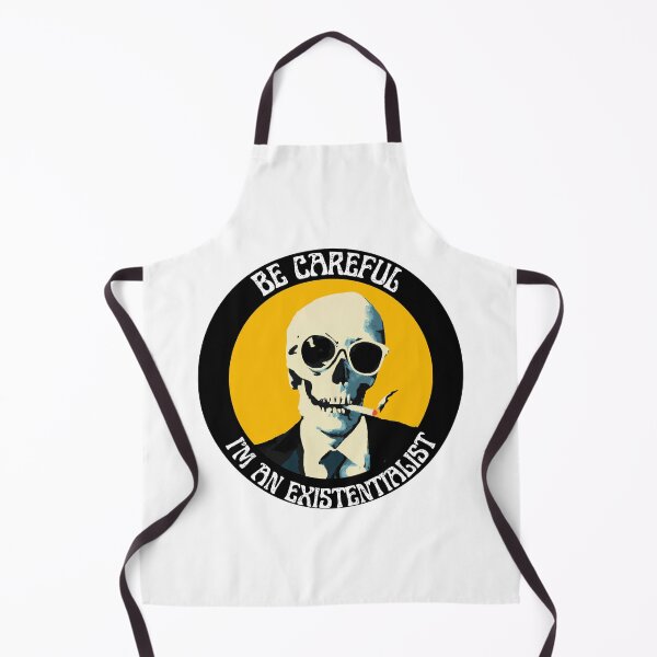 Aperçu de l'œuvre I'm an Existentialist Pop Art Skull créée et vendue par PVSKI.