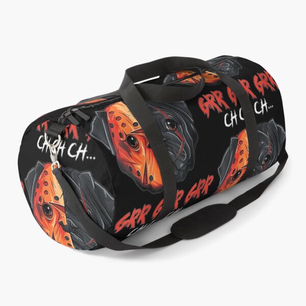 Item preview, Womens Ch ch ch Grr Grr Grr Halloween Sacry Pug Horror Dog V-Neck designed and sold by MarkMille76.