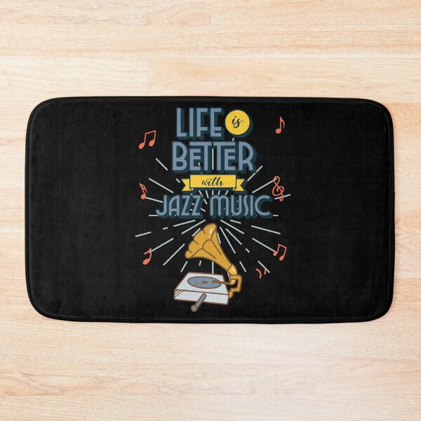 Item preview, Life is better with jazz music designed and sold by Dubbra.