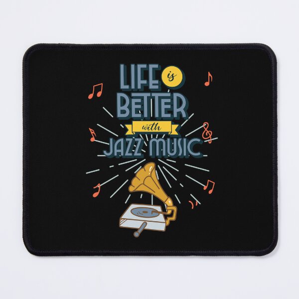 Item preview, Life is better with jazz music designed and sold by Dubbra.
