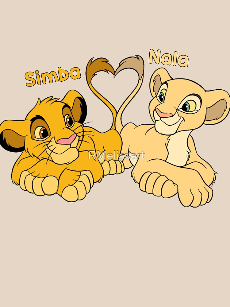 Simba and Nala - Cartoon Cubs Essential T-Shirt for Sale by