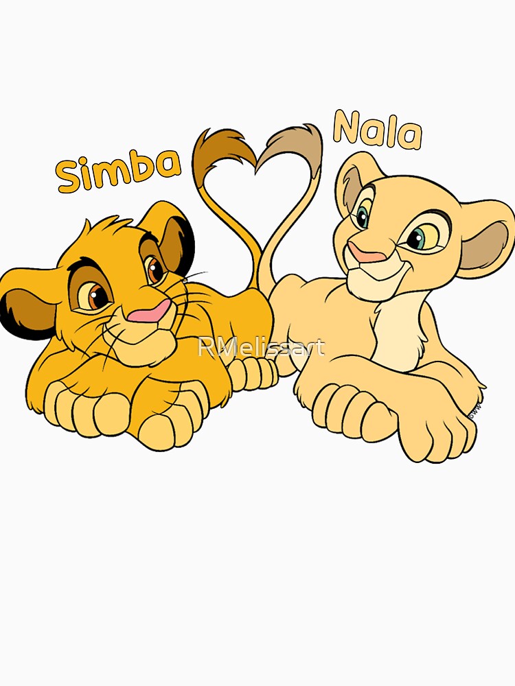 Simba and Nala - Cartoon Cubs Essential T-Shirt for Sale by