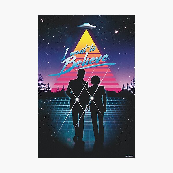 I Want To Believe Photographic Print