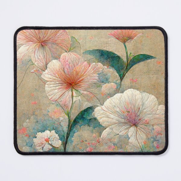 Item preview, Traditional Japanese Flowers Painting Canvas #2 designed and sold by AntielARt.