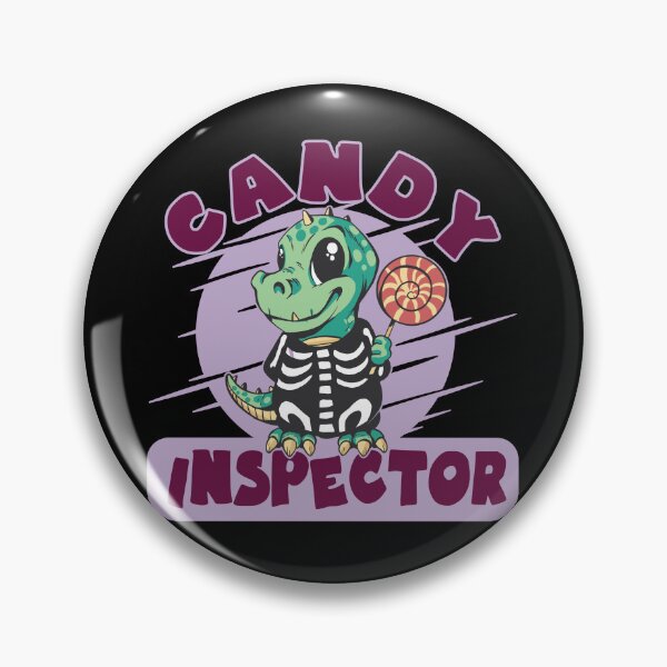 Item preview, Dinosaurier Candy Inspector Funny Halloween Party designed and sold by Merchandiser099.