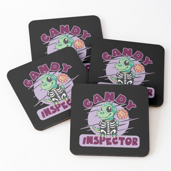 Item preview, Dinosaurier Candy Inspector Funny Halloween Party designed and sold by Merchandiser099.