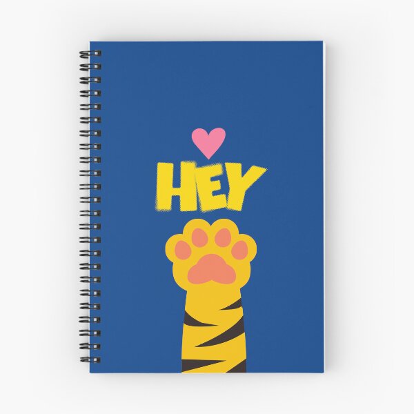 Item preview, Cute Tiger Paw Saying HEY. designed and sold by Animalian.