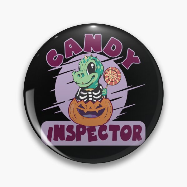 Item preview, Dinosaurier Candy Inspector Funny Halloween Party designed and sold by Merchandiser099.