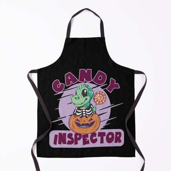 Item preview, Dinosaurier Candy Inspector Funny Halloween Party designed and sold by Merchandiser099.