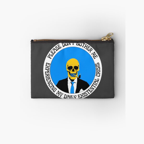 Aperçu de l'œuvre Daily Existential Crisis Pop Art Skull créée et vendue par PVSKI.