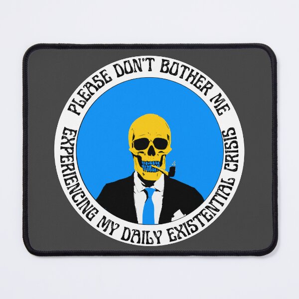 Artikelvorschau, Daily Existential Crisis Pop Art Skull entworfen und verkauft von PVSKI.