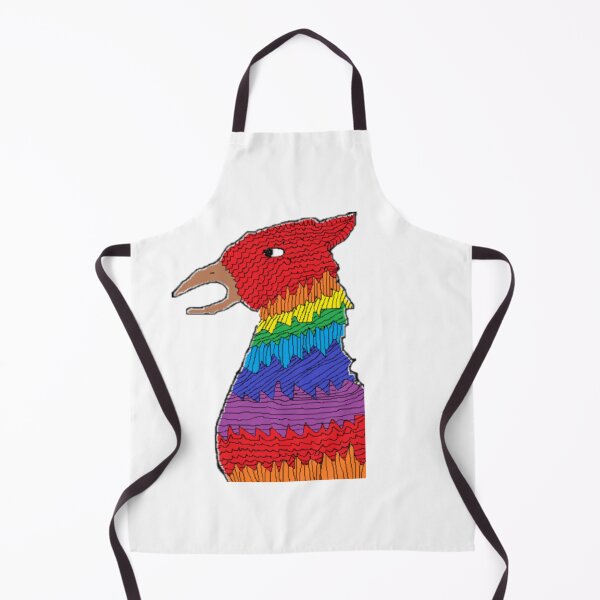 Item preview, KABFA Designs By Anneka Marie Rainbow Griffin Head, mythical creature designed and sold by KABFA Designs.