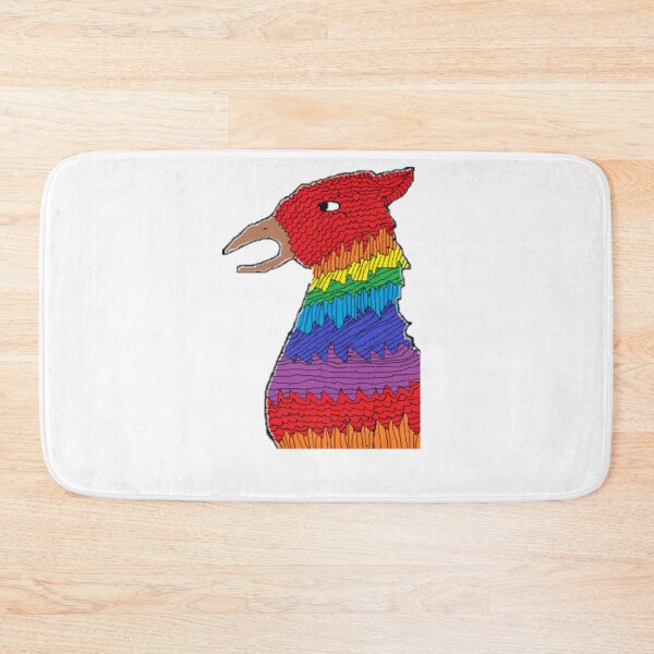Item preview, KABFA Designs By Anneka Marie Rainbow Griffin Head, mythical creature designed and sold by KABFA Designs.