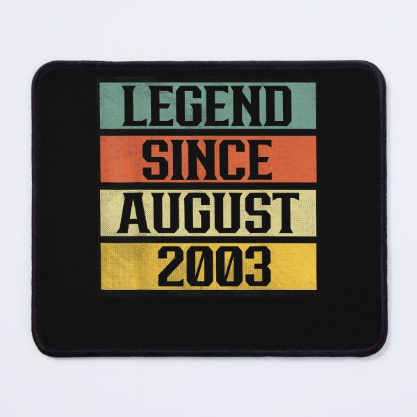 Item preview, 19 Years Old Gifts Legend Since August 2003th Birthday  designed and sold by andrewbashfordb.