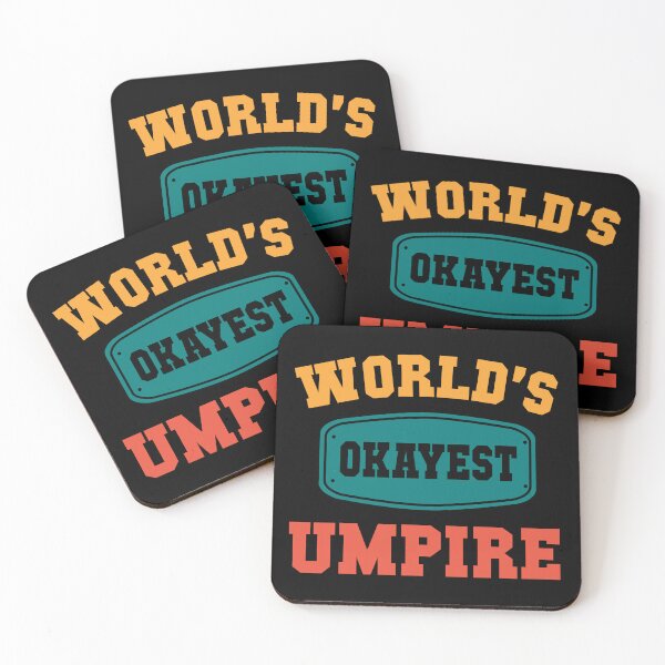 Item preview, World's Okayest Umpire - Funny designed and sold by NeoDhl.