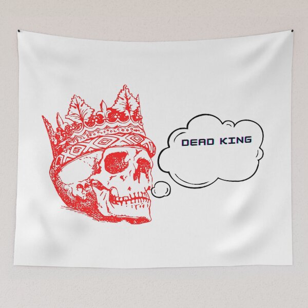 Item preview, Dead King / Skull designed and sold by Constructive27.