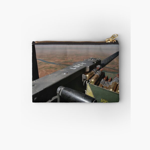 Item preview, STK102076M-A .50 caliber machine gun points out of a CH-46 Sea Knight. designed and sold by StocktrekImages.