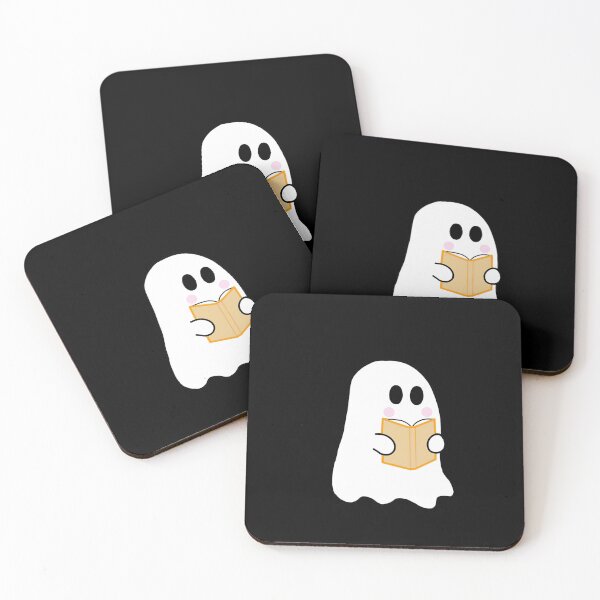 Item preview, Boooks halloween ghost reading librarian funny cute  designed and sold by beckadamr.