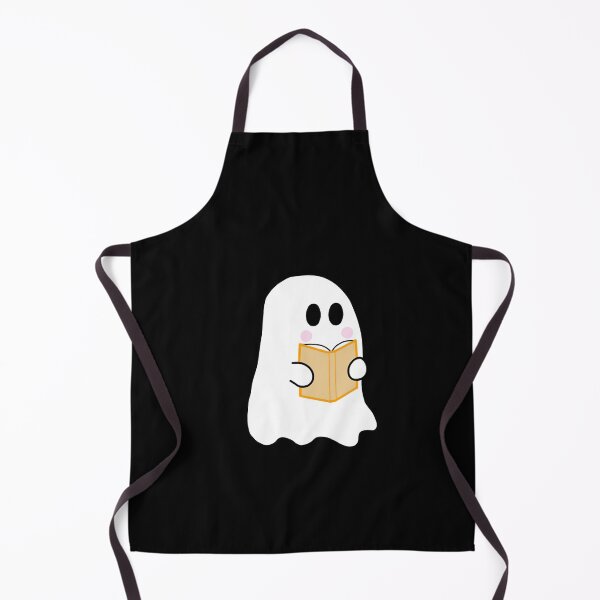 Item preview, Boooks halloween ghost reading librarian funny cute designed and sold by beckadamr.