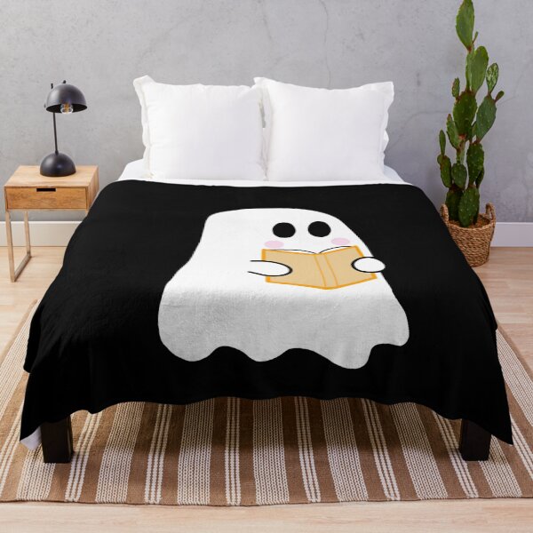 Item preview, Boooks halloween ghost reading librarian funny cute  designed and sold by beckadamr.